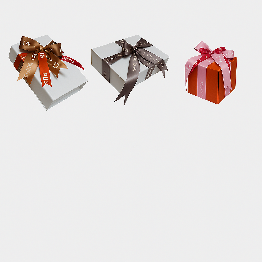 versterk uw merk met bedrukt satijnlint